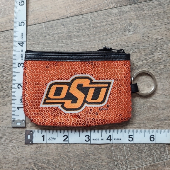 OSU Sequin Coin Purse NWT - Picture 2 of 4
